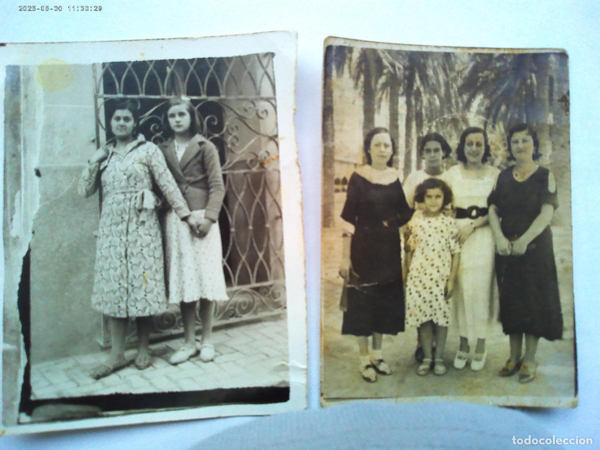 Fotograf&iacute;a antigua: LOTE DE 2 MINUTEROS DE FOTOGRAFO CALLEJERO DE MUJERES , CHICAS . A&Ntilde;OS 30