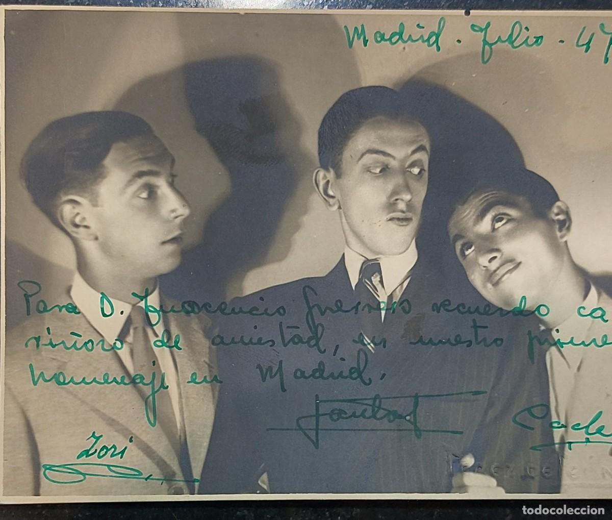 Fotograf&iacute;a antigua: ZORI, SANTOS Y CODESO. FOTOGRAF&Iacute;A FIRMADA POR LOS TRES. A&Ntilde;O 1947