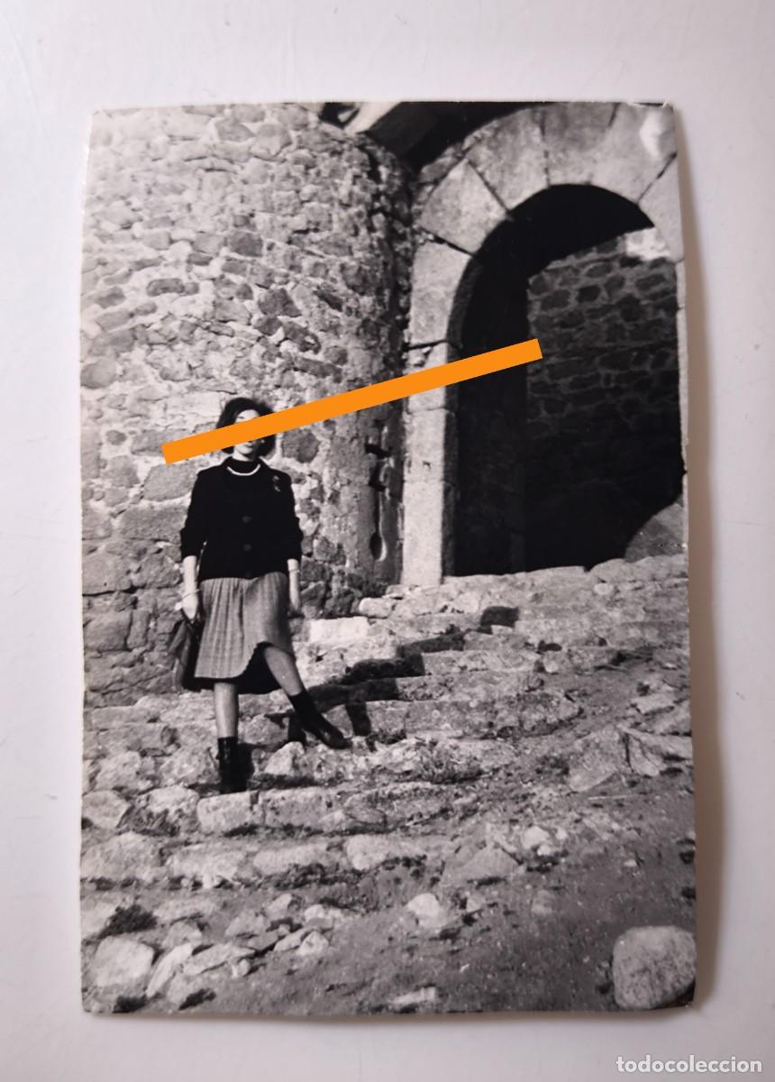 Fotograf&iacute;a antigua: Antigua fotograf&iacute;a. Manzanares El Real. Madrid. A&ntilde;os 60