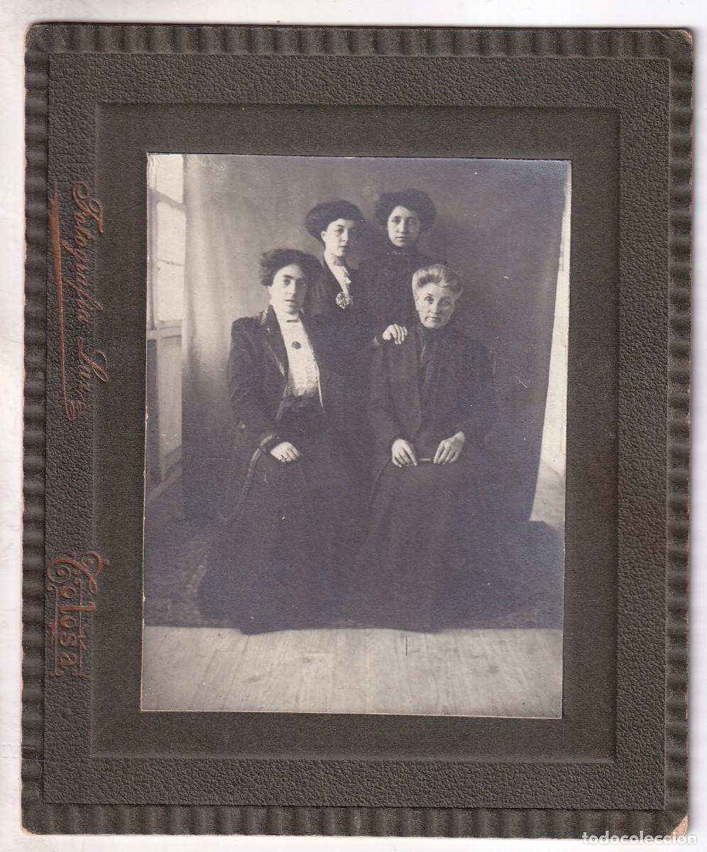 Fotograf&iacute;a antigua: FOTOGRAF&Iacute;A. CUATRO SE&Ntilde;ORAS SERIAS. FOTOGRAF&Iacute;A LUZ. TOLOSA. GUIP&Uacute;ZCOA