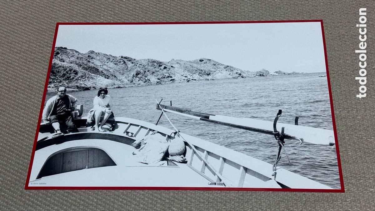 Fotograf&iacute;a antigua: Fotograf&iacute;a Salvador Dal&iacute; Gala por Enric Sabater 45x31