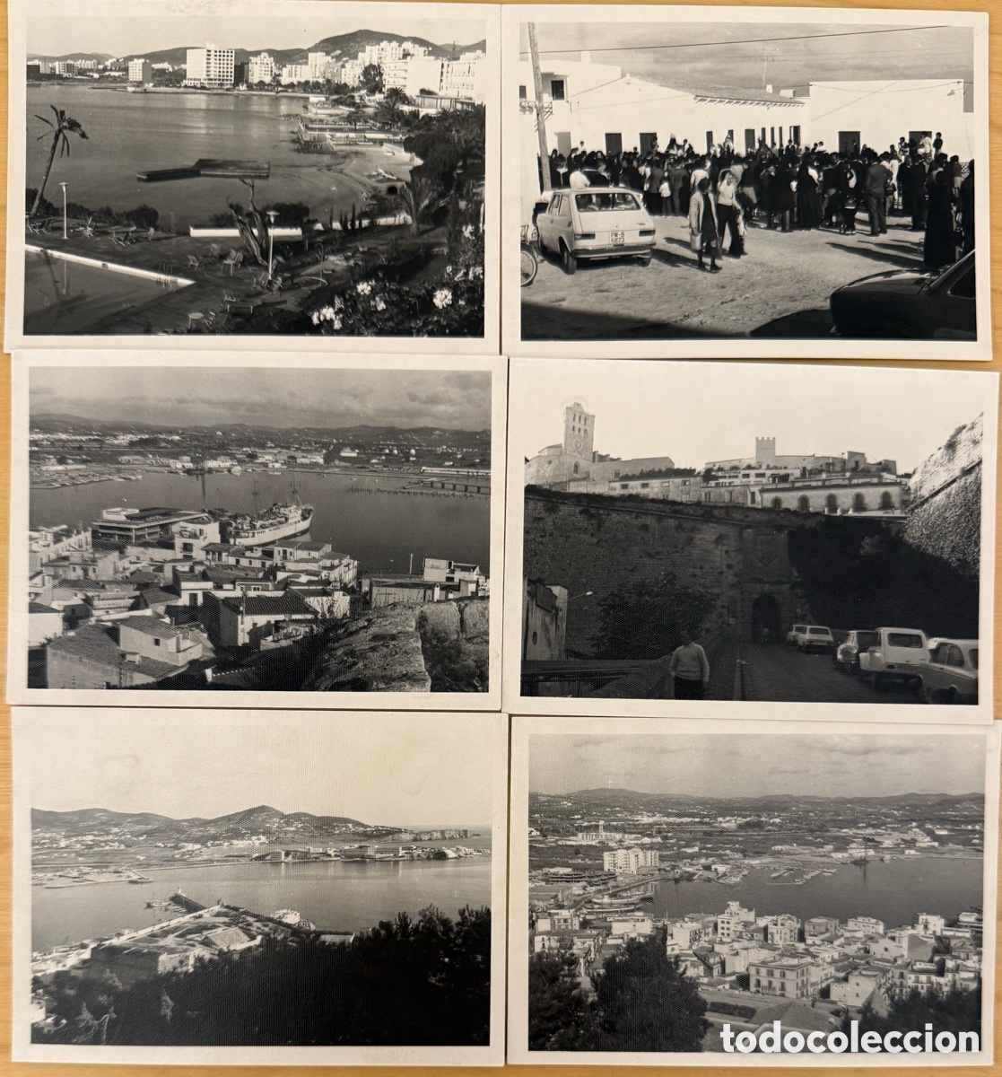 Fotografia antiga: Ibiza lote de 6 fotos de los a&ntilde;os 1975