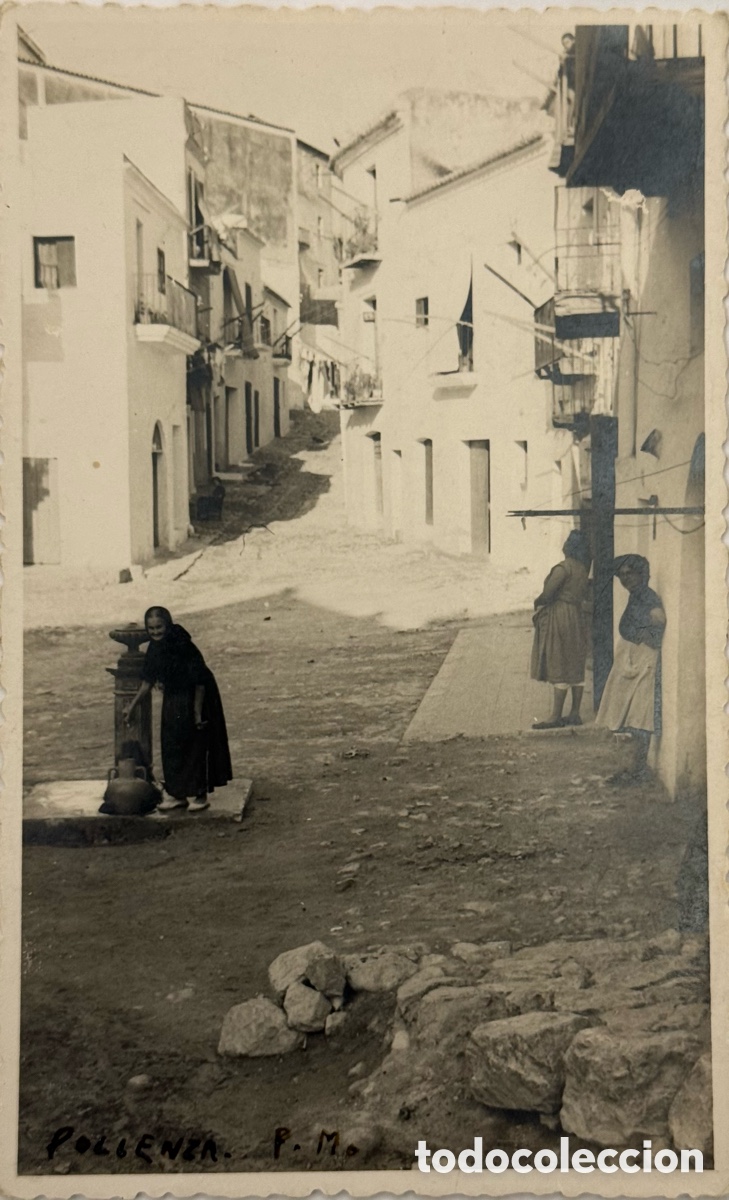 Fotograf&iacute;a antigua: Ibiza ciudad vieja fotograf&iacute;a