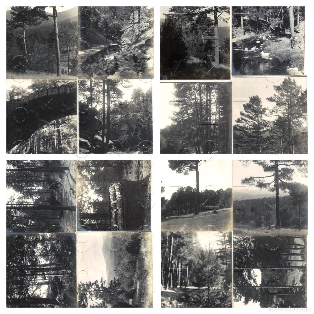 Fotograf&iacute;a antigua: SEGOVIA TORNOS TERUEL GARGANTA DE SAN RAFAEL RIO BALSAIN ERESMA 16 FOTOS UNICAS 13X9 U87