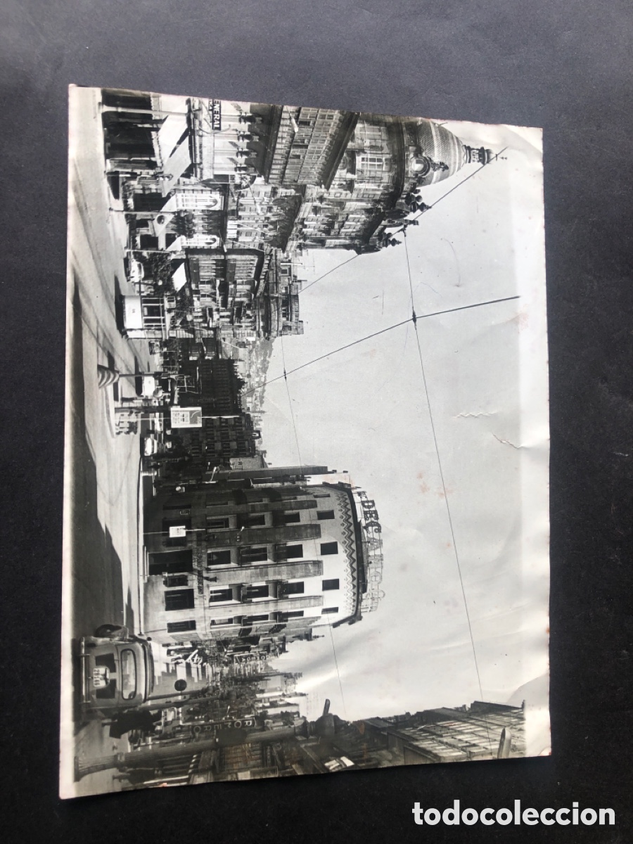Fotograf&iacute;a antigua: Antigua foto Puerta del Sol VIGO