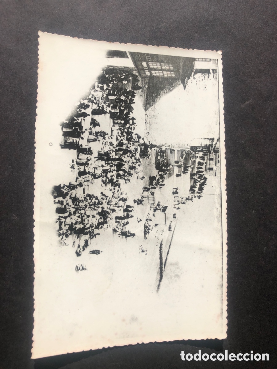 Fotograf&iacute;a antigua: Antigua y rara foto Mercado de la Piedra ( Laxe ) VIGO PACHECO