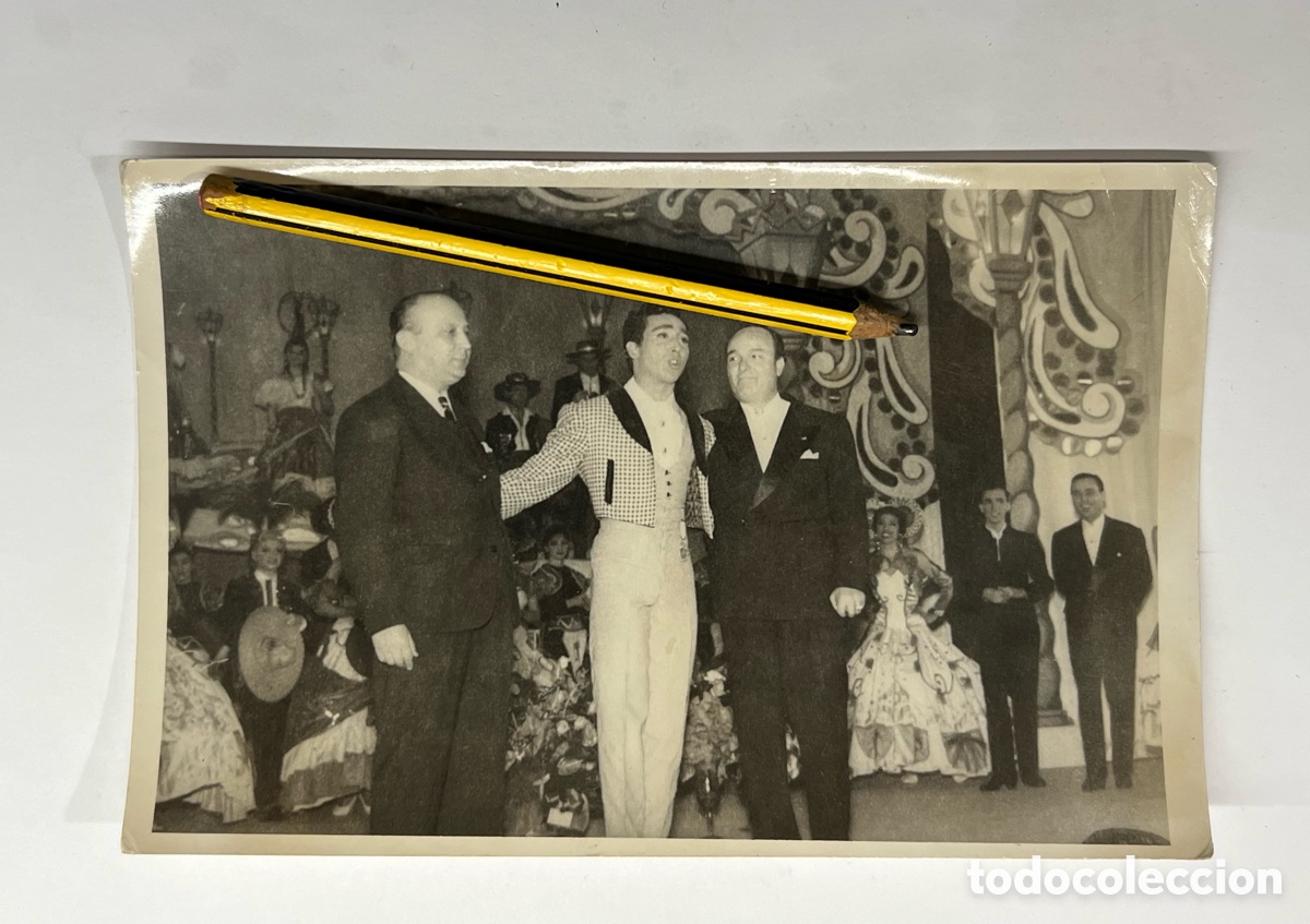 Fotograf&iacute;a antigua: NI&Ntilde;O DE UTRERA Y ALEJANDRO VARGAS.. Concierto en Buenos Aires (h.1960?)