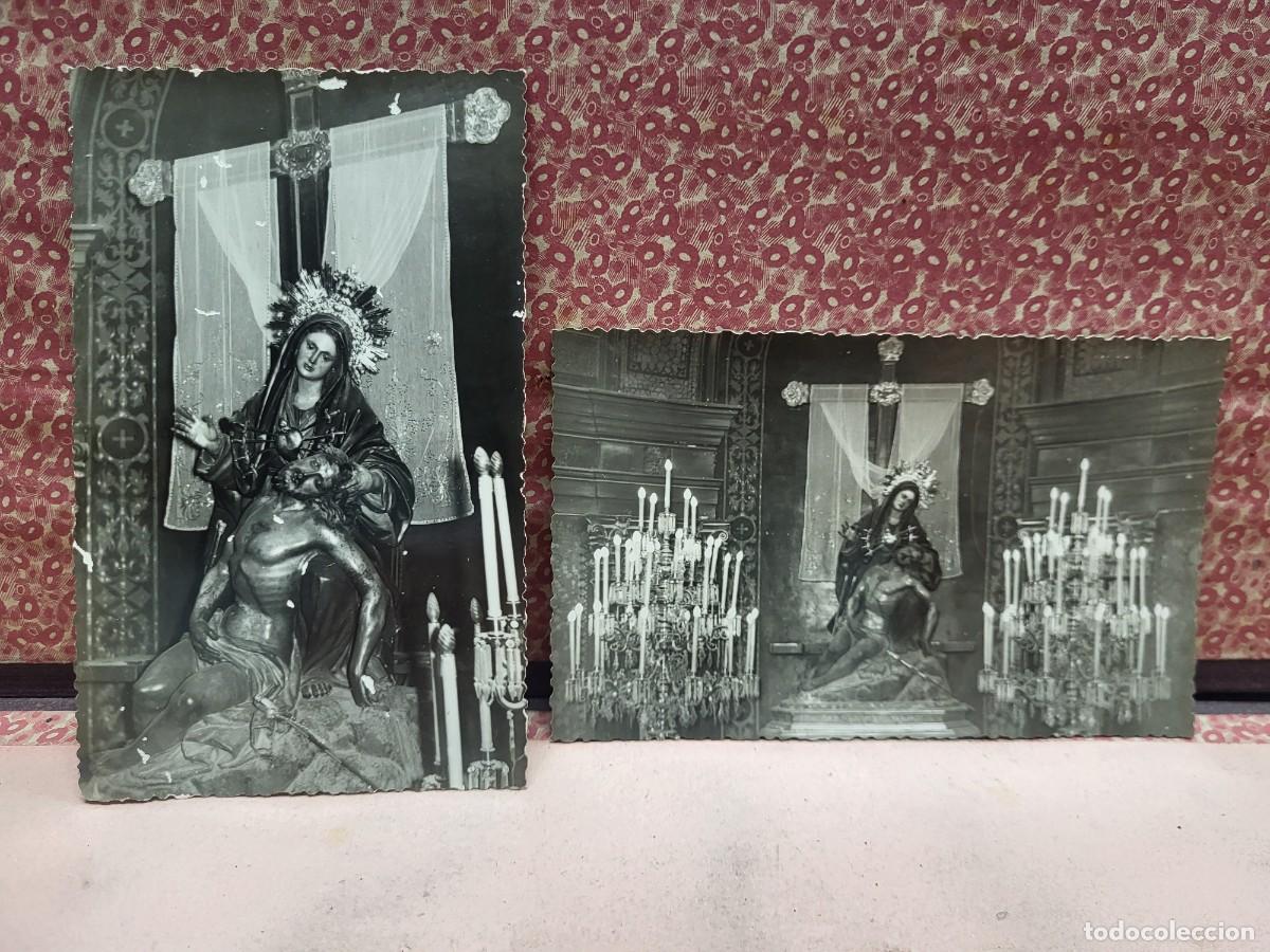 Fotograf&iacute;a antigua: ANTIGUAS FOTOGRAFIAS RELIGIOSAS VIRGEN CARIDAD CASAU CARTAGENA MURCIA