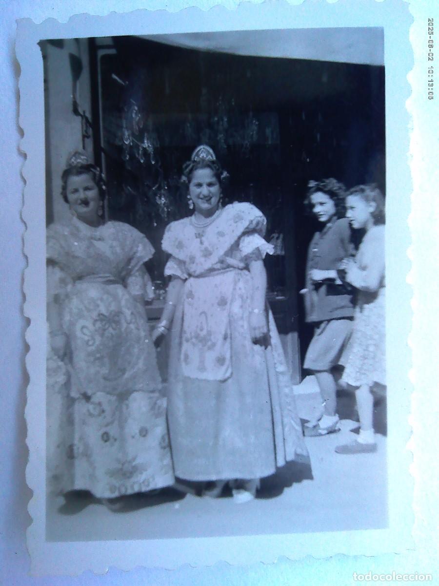 Fotograf&iacute;a antigua: BONITA FOTO DE FALLERAS