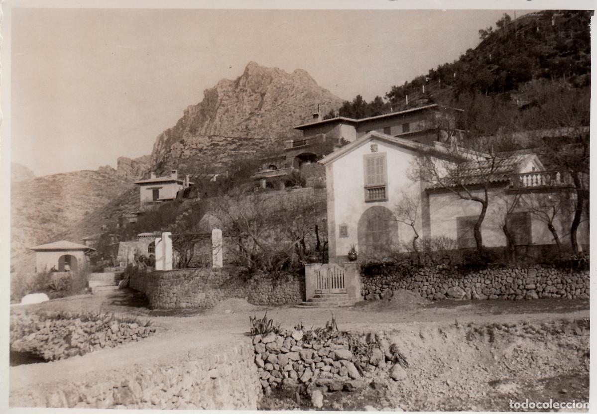 Fotograf&iacute;a antigua: Vista de la Cala San Vicente, Mallorca. A&ntilde;os 50 pc