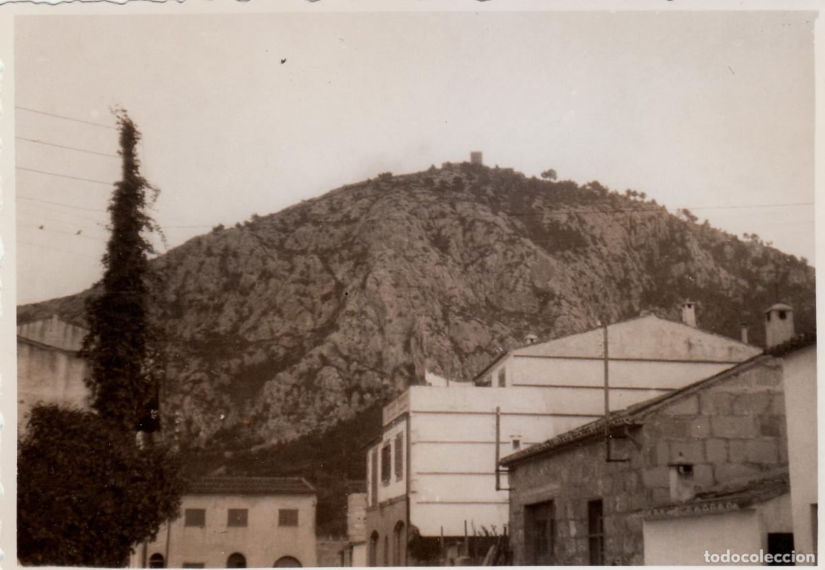 Fotograf&iacute;a antigua: Puig de Santa Mar&iacute;a, Mallorca. A&ntilde;os 50 pc