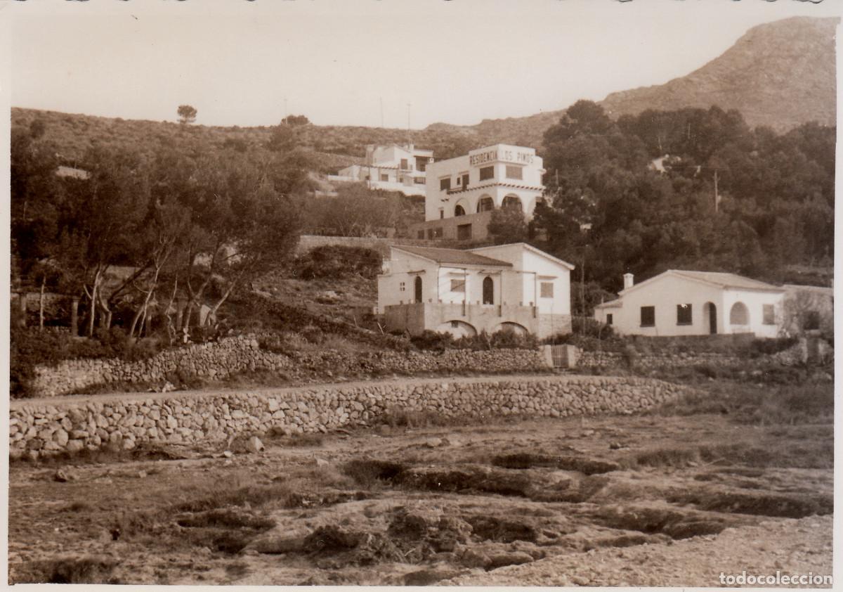 Fotograf&iacute;a antigua: Residencia Los Pinos. Hostal. Pollen&ccedil;a, Mallorca. A&ntilde;os 50 pc
