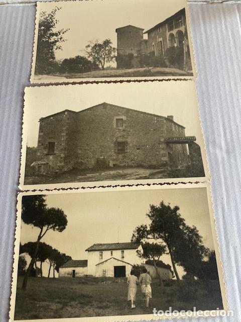 Fotograf&iacute;a antigua: Seva, Osona, Barcelona. 3 fotografias datadas en Agosto 1952
