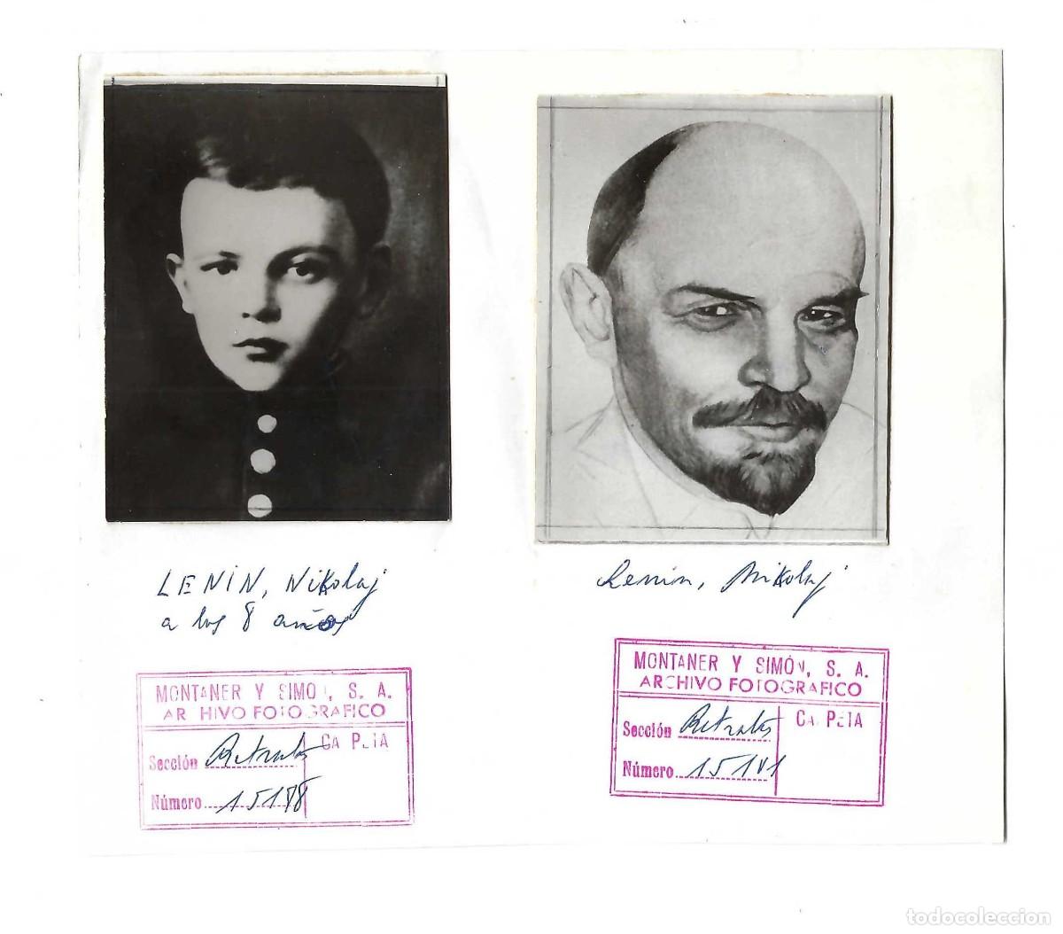 Fotograf&iacute;a antigua: FOTOGRAF&Iacute;AS- VLADIMIR ILLICH LENIN. ARCHIVO FOTOGR&Aacute;FICO EDITORIAL MONTANER Y SIMON