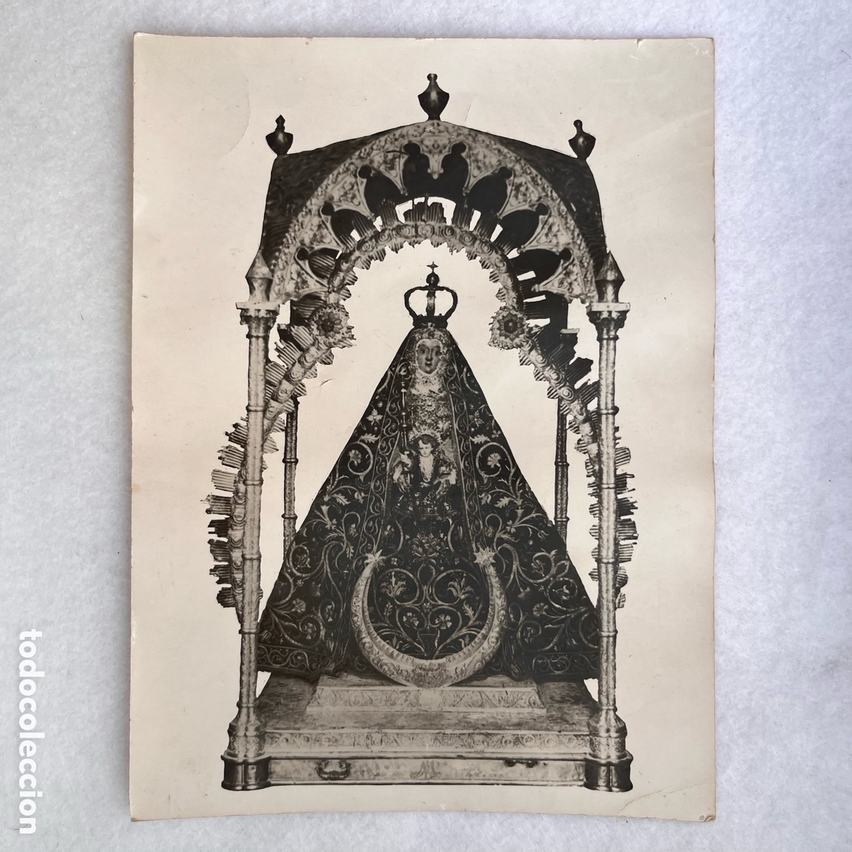 Fotograf&iacute;a antigua: FOTOGRAF&Iacute;A VIRGEN DE LA SIERRA / CABRA / C&Oacute;RDOBA
