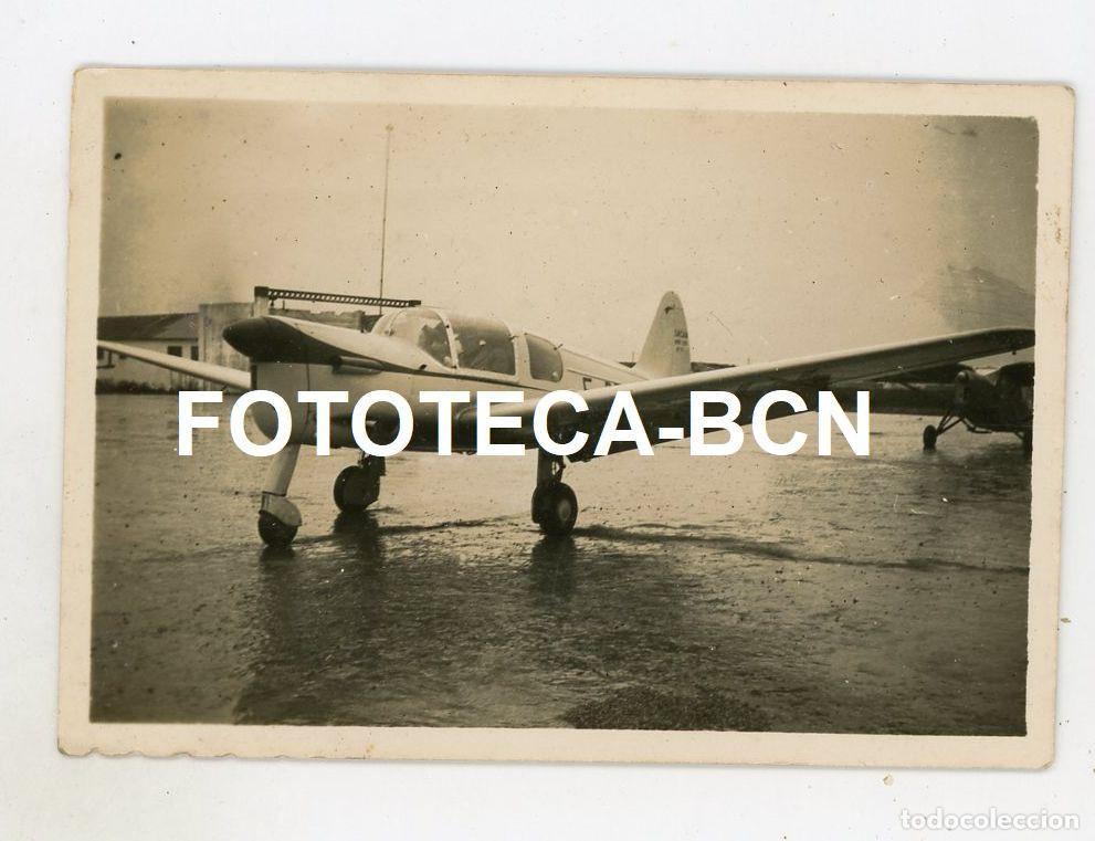 Fotograf&iacute;a antigua: FOTO ORIGINAL AVION AVIONETA NORD NORECRIN POSIBLEMENTE MATRICULA ESPA&Ntilde;OLA