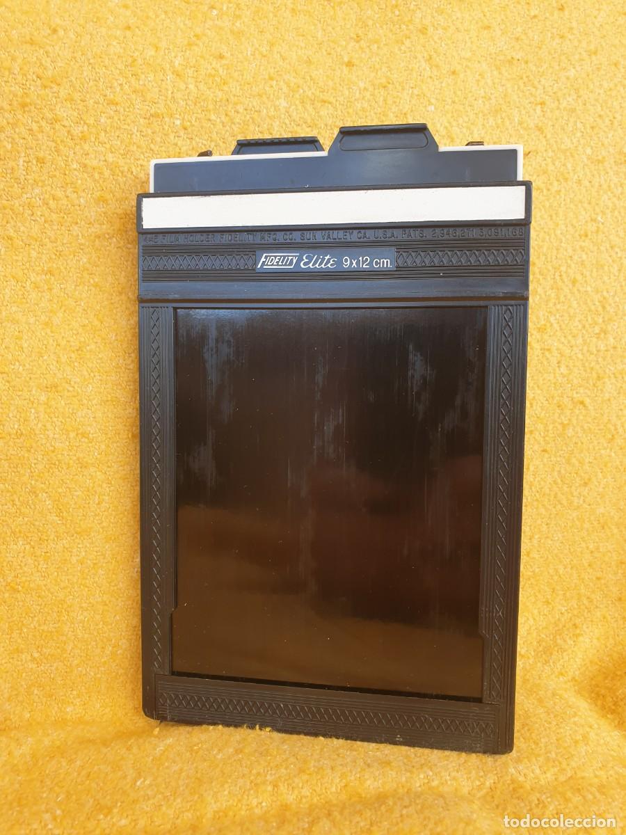 Fotograf&iacute;a antigua: Chasis Para pel&iacute;cula en placas 9x12