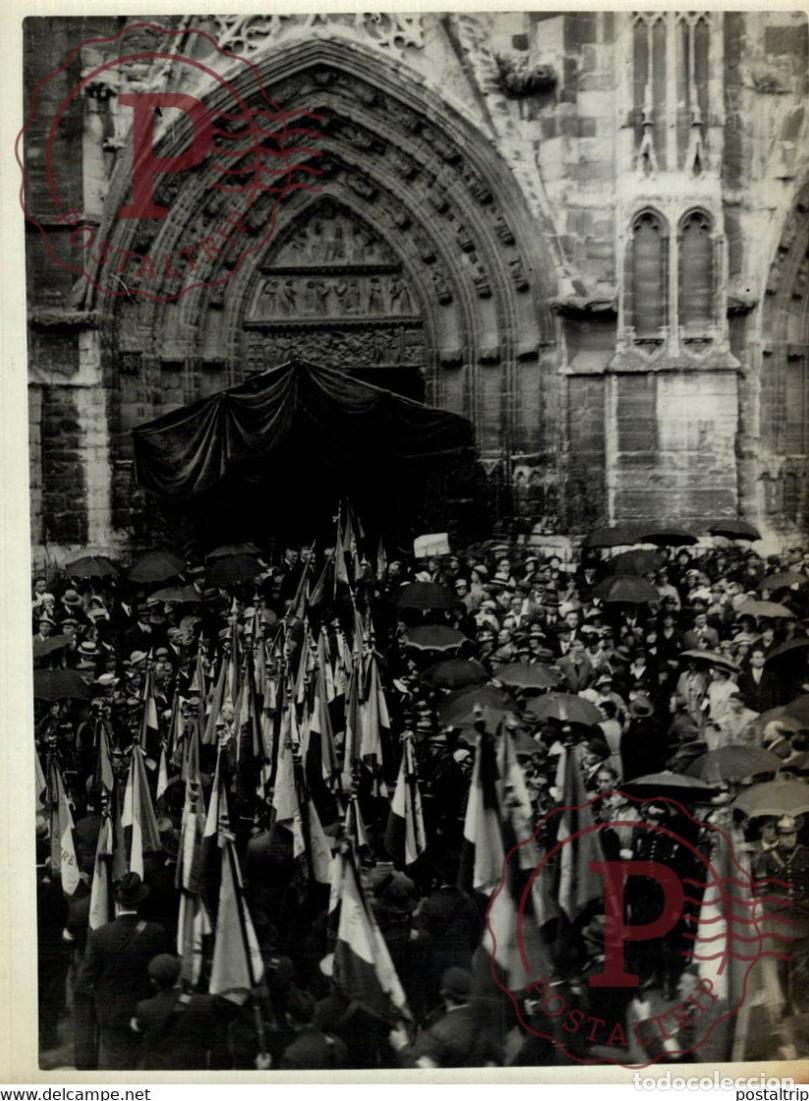 Fotografia antiga: ANNIVERSAIRE DE LA BATAIILE DE LA MARNE A MEAUX 18*13CM Photo Meurisse Paris France collectionmeur
