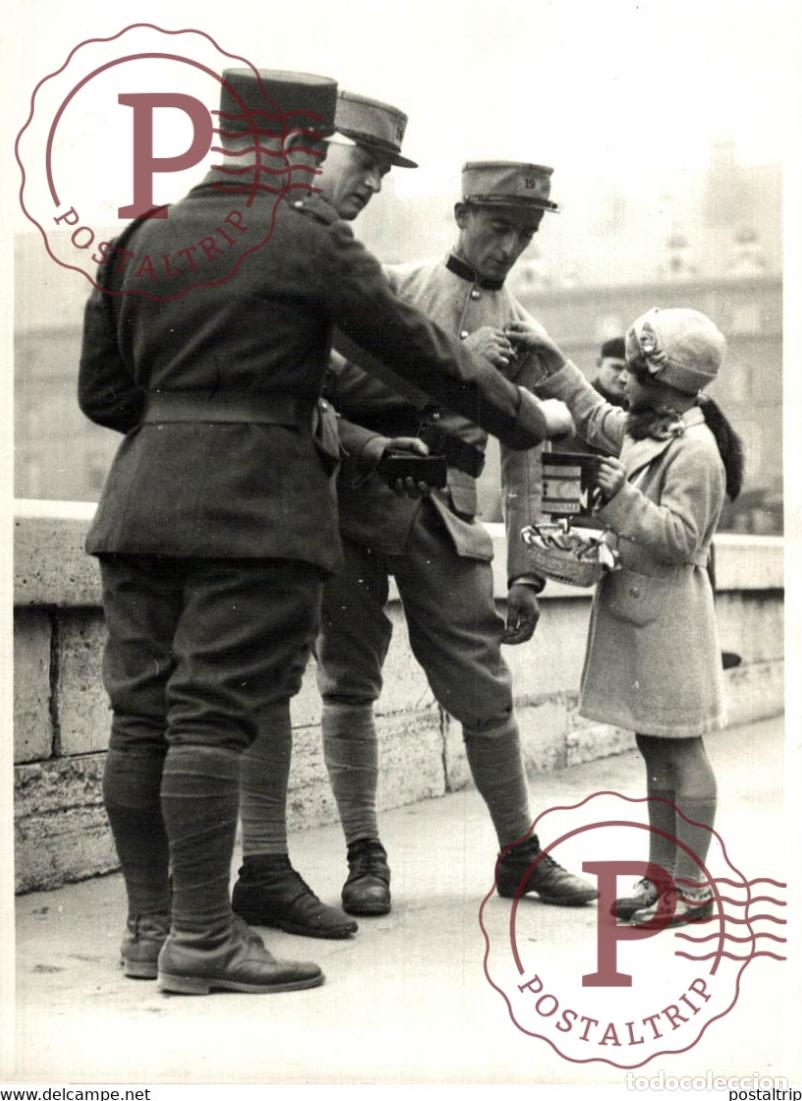 Fotografia antiga: MONUMENT A LA GLOIRE DE LINFANTERIE FRAN&Ccedil;AISE 18*13CM Photo Meurisse Paris France collectionmeuri