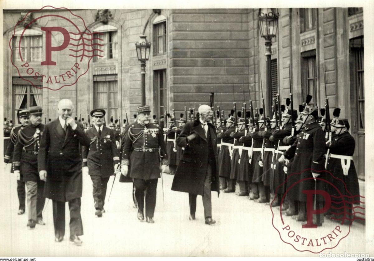 Fotografia antiga: LE ROI DE SUEDE, GUSTAVE V 18*13CM Photo Meurisse Paris France collectionmeurisse
