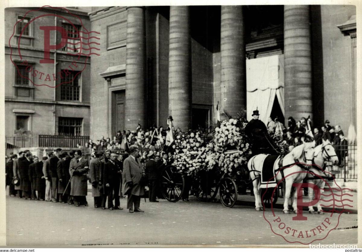 Fotografia antiga: LES OBSEQUES DU JEUNE GARIEL 18*13CM Photo Meurisse Paris France collectionmeurisse