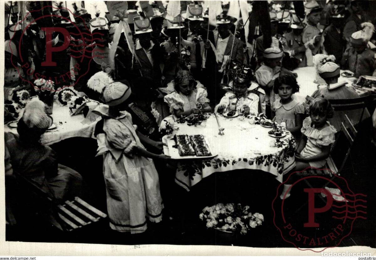 Fotografia antiga: LA FETE ENFANTINE DU CONCOURS L EPINE 18*13CM Photo Meurisse Paris France collectionmeurisse