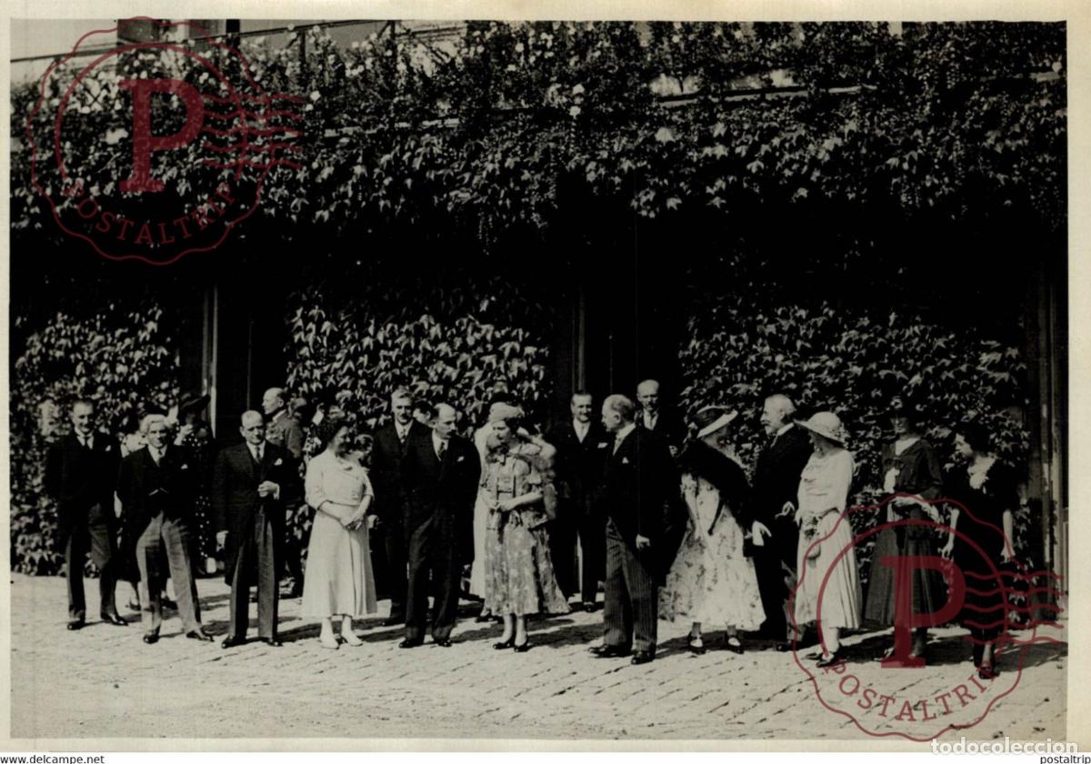 Fotografia antica: RAMBOULLIET, RECEPTION DES SOUVERAINS BULGARES 18*13CM Photo Meurisse Paris France collectionmeuris