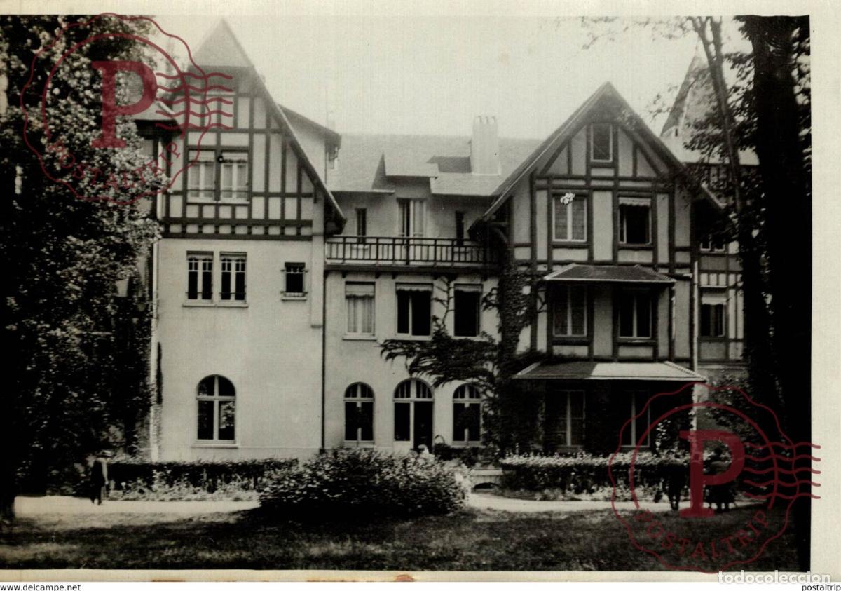 Antique Photography: SAIT-CLOUD LA VILLA OU GEORGES L. MINISTRE DE LA MARINE VIENT M. 18*13CM Photo Meurisse Paris France