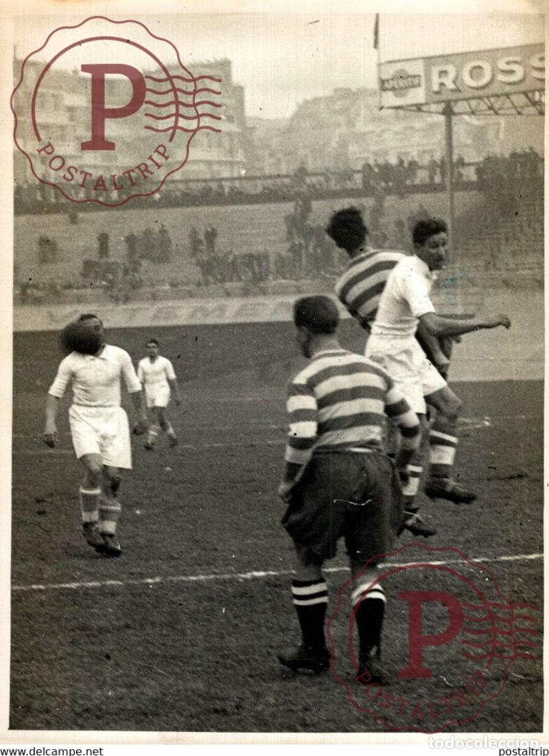 Fotograf&iacute;a antigua: FRANCE FOOTBALL MARSEILLE ET SETE PARC DES PRINCES 18*13CM Photo Meurisse Paris collectionmeurisse