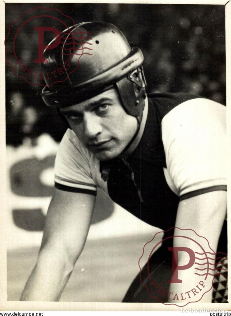 Alte Fotografie: COUREUR CYCLISTE RAYNAUD SE TUER A ANVERS BELGIQUE VELO BICI CICLISMO 18*13CM Photo Meurisse Paris
