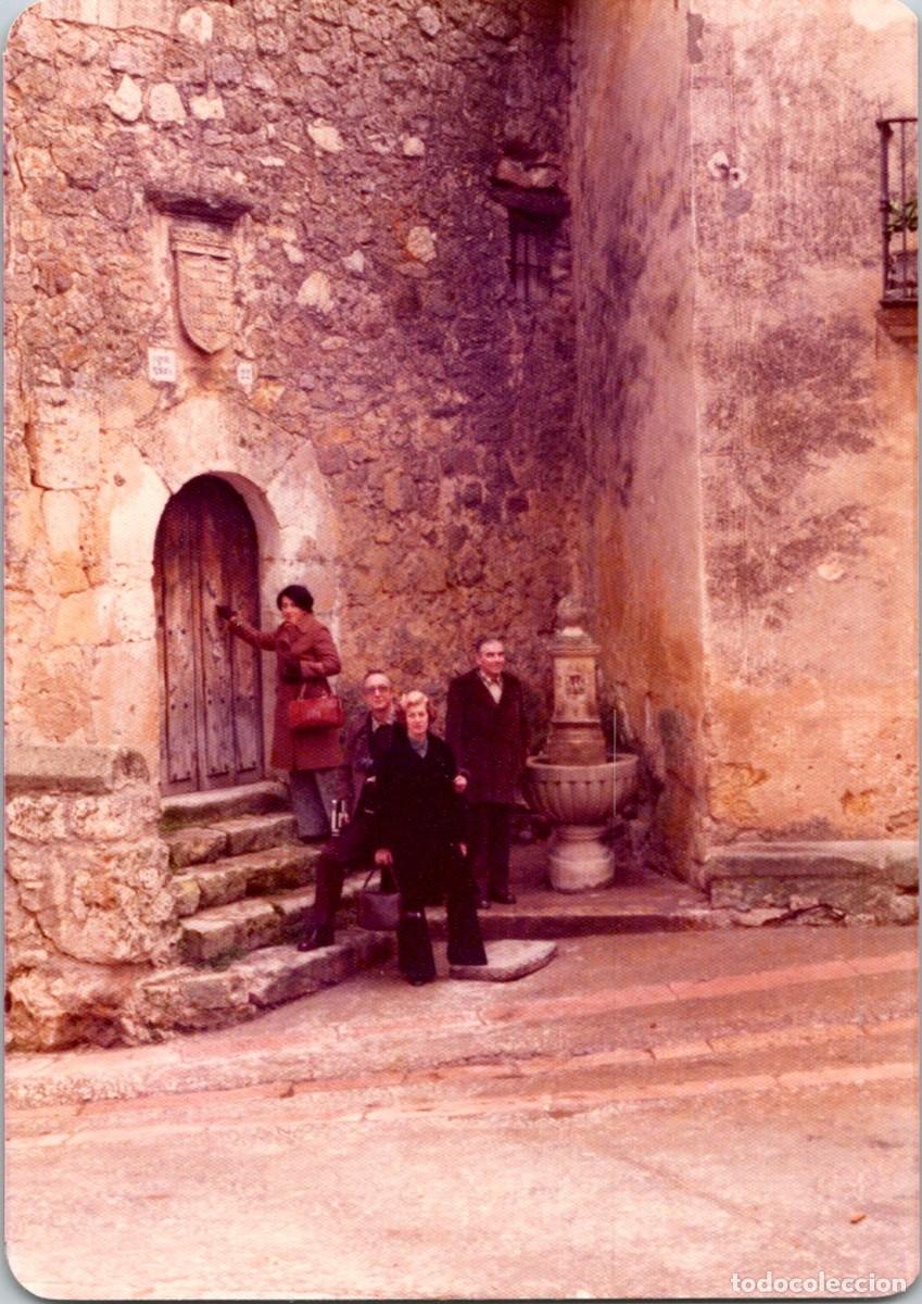Fotograf&iacute;a antigua: Pedraza de la Sierra (Segovia) - C&aacute;rcel de la Villa - Fotograf&iacute;a Color Kodak - A&ntilde;os 70 - 125x88mm