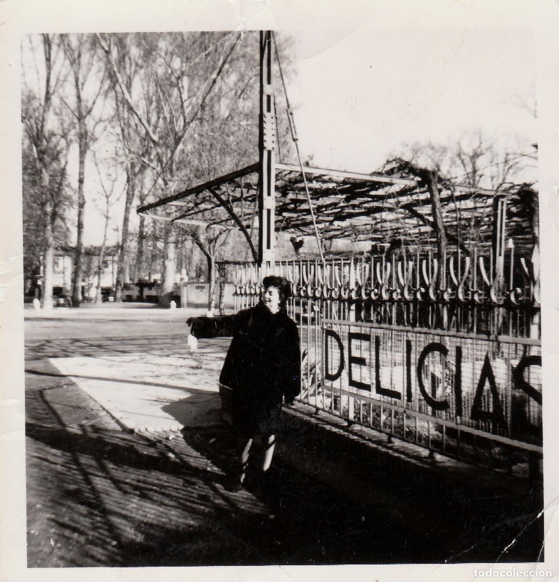 Fotograf&iacute;a antigua: Verja Delicias Madrid. A&ntilde;os 40-50 pc