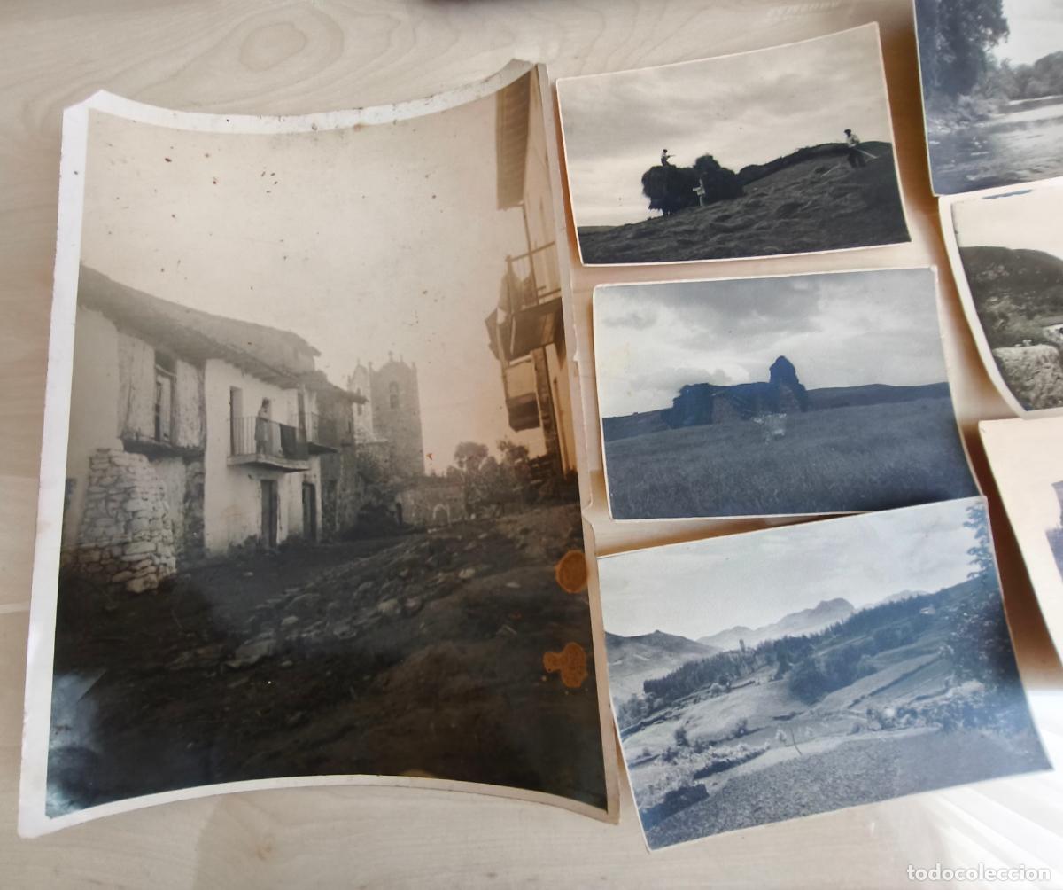 Fotograf&iacute;a antigua: Nueve antiguas fotos de Limpias. Las que se ven, con se&ntilde;ales de uso
