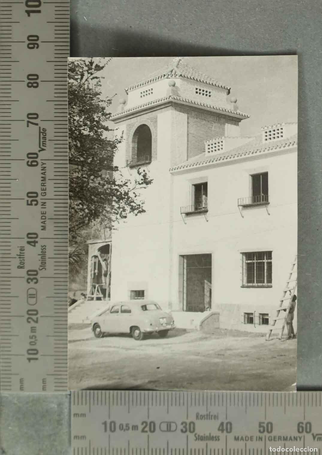 Fotograf&iacute;a antigua: FOTOGRAFIA. LONJA CORDOBA CONSTRUCCION HACIA 1950