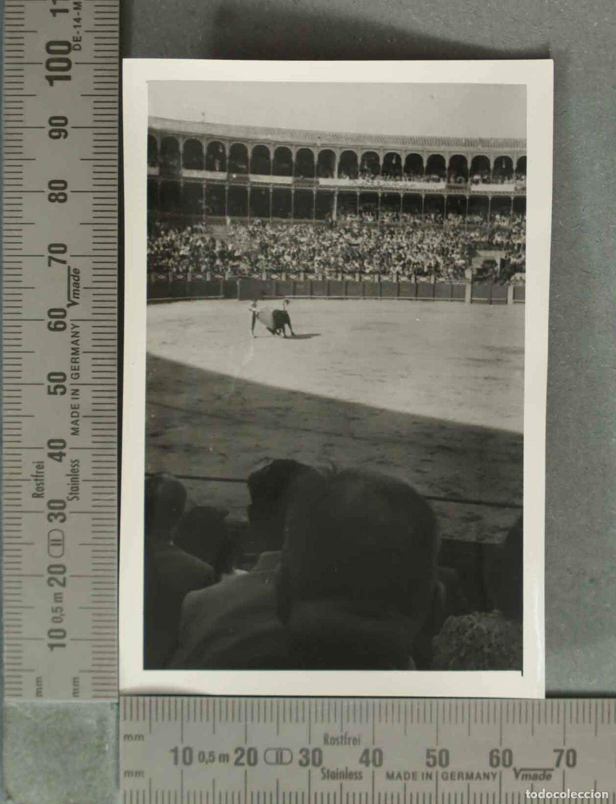 Fotografia antiga: FOTOGRAFIA. Corrida de toros - PLAZA DE TOROS SALAMANCA. HACIA 1940