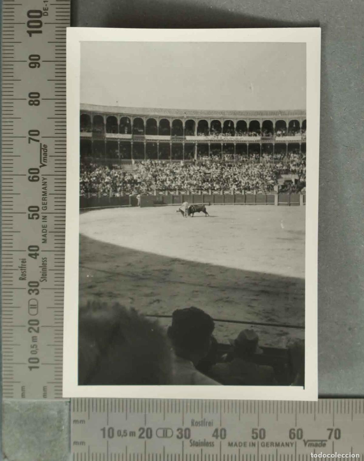 Fotografia antiga: FOTOGRAFIA. Corrida de toros - PLAZA DE TOROS SALAMANCA. HACIA 1940