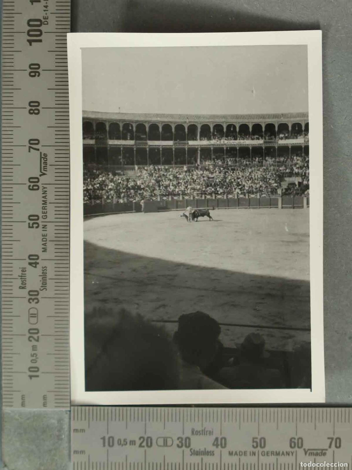 Fotografia antiga: FOTOGRAFIA. Corrida de toros - PLAZA DE TOROS SALAMANCA. HACIA 1940