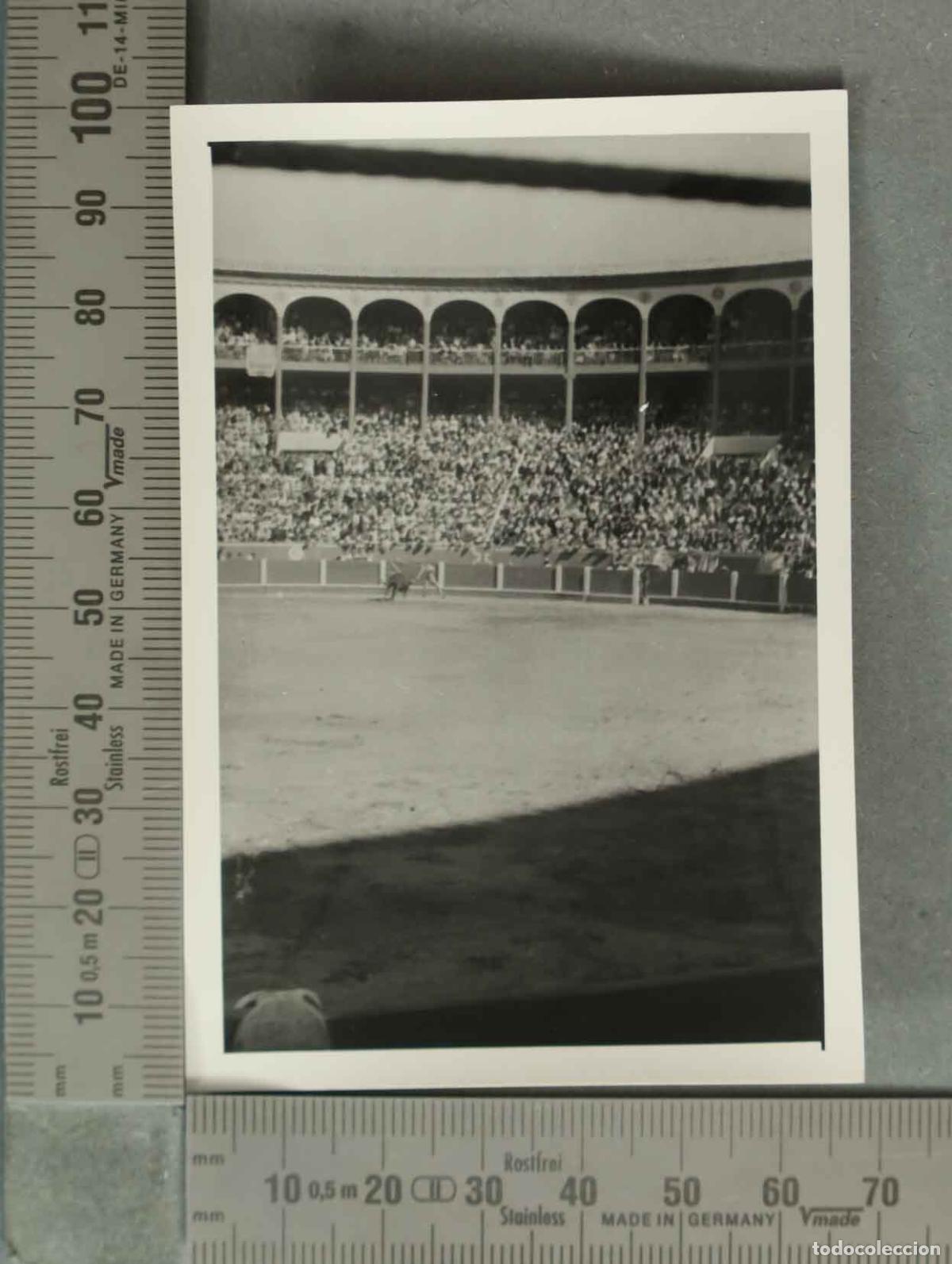 Fotografia antiga: FOTOGRAFIA. CORRIDA DE TOROS PLAZA A IDENTIFICAR