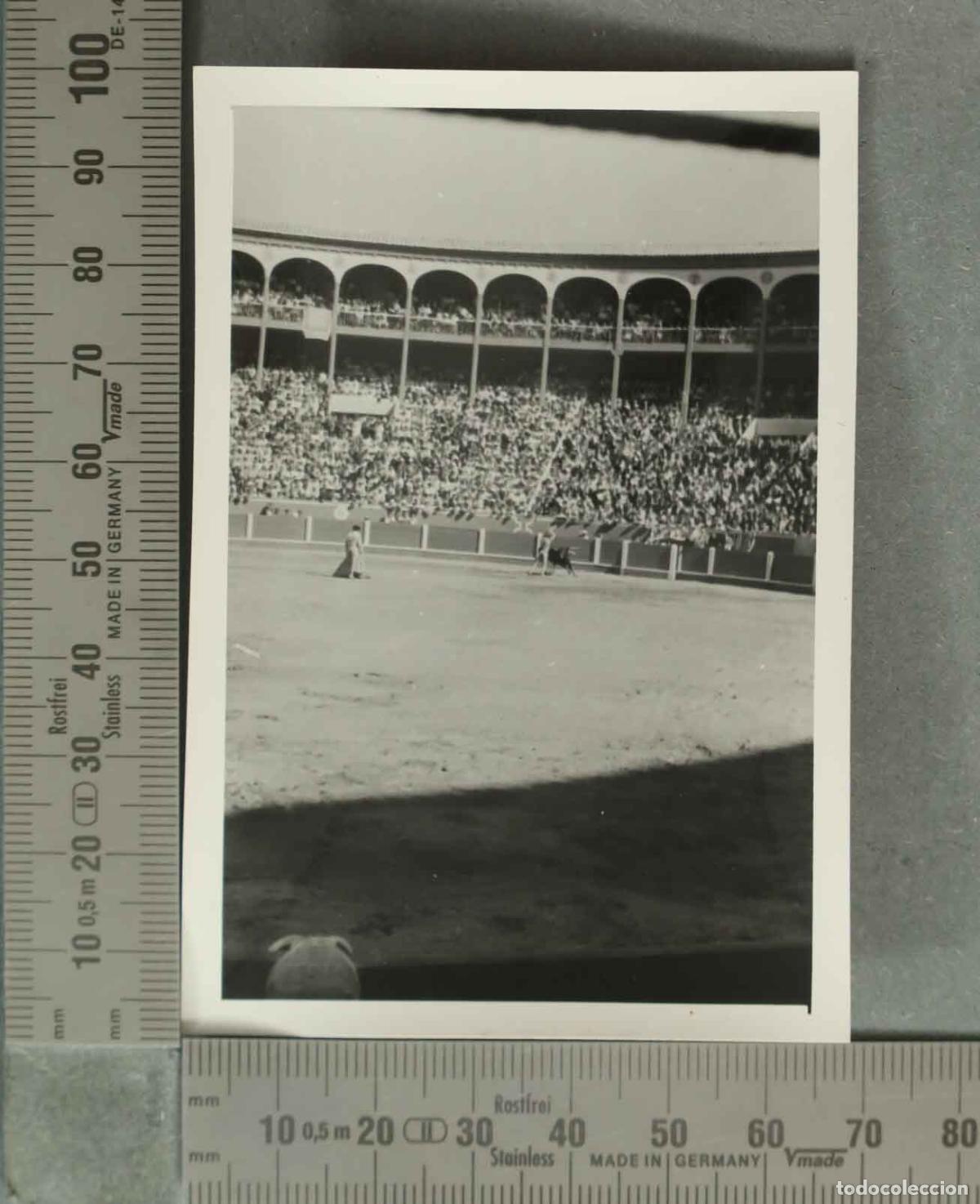 Fotografia antiga: FOTOGRAFIA. CORRIDA DE TOROS PLAZA A IDENTIFICAR