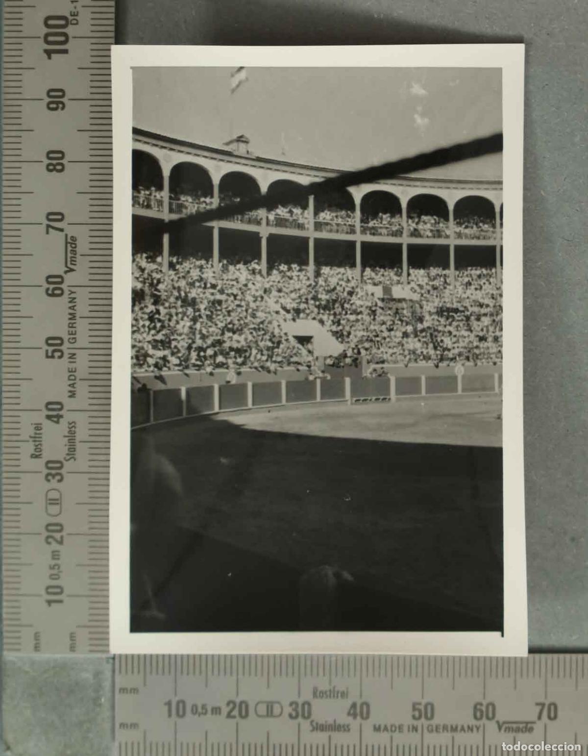 Fotografia antiga: FOTOGRAFIA. CORRIDA DE TOROS PLAZA A IDENTIFICAR