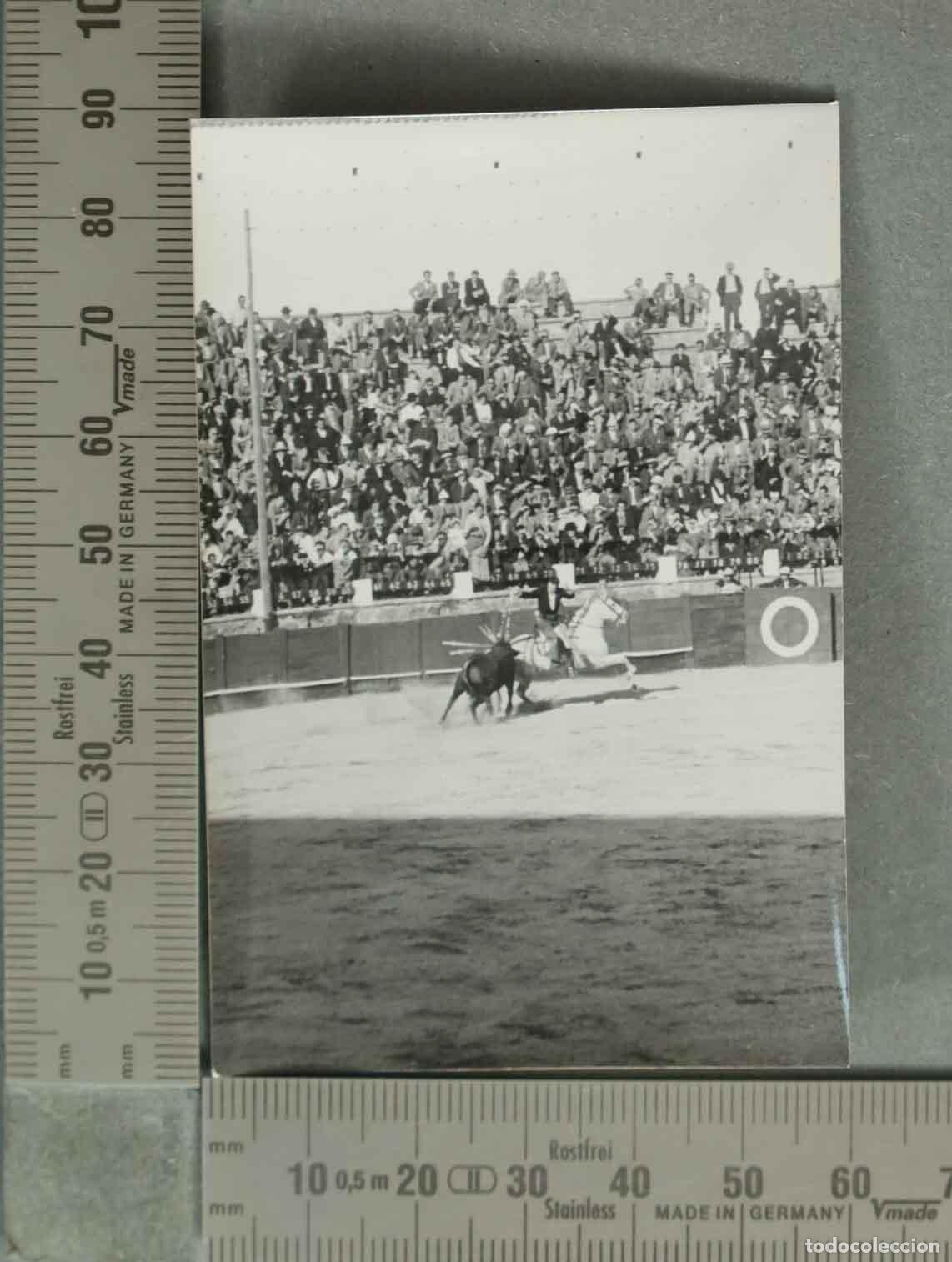 Fotografia antiga: FOTOGRAFIA. CORRIDA REJONES. PLAZA A IDENTIFICAR