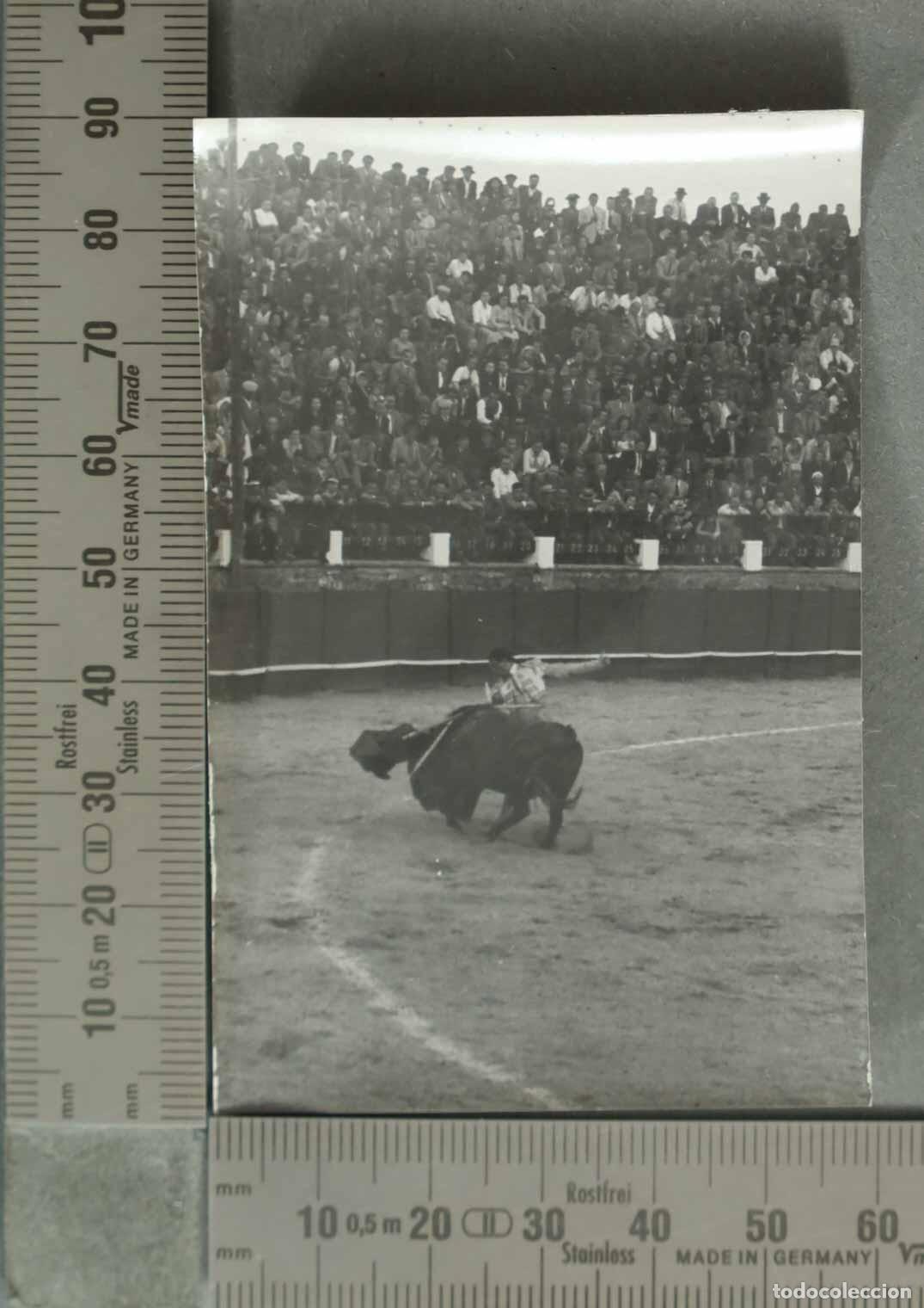 Fotograf&iacute;a antigua: FOTOGRAFIA. Corrida de toros - Plaza de toros a identificar
