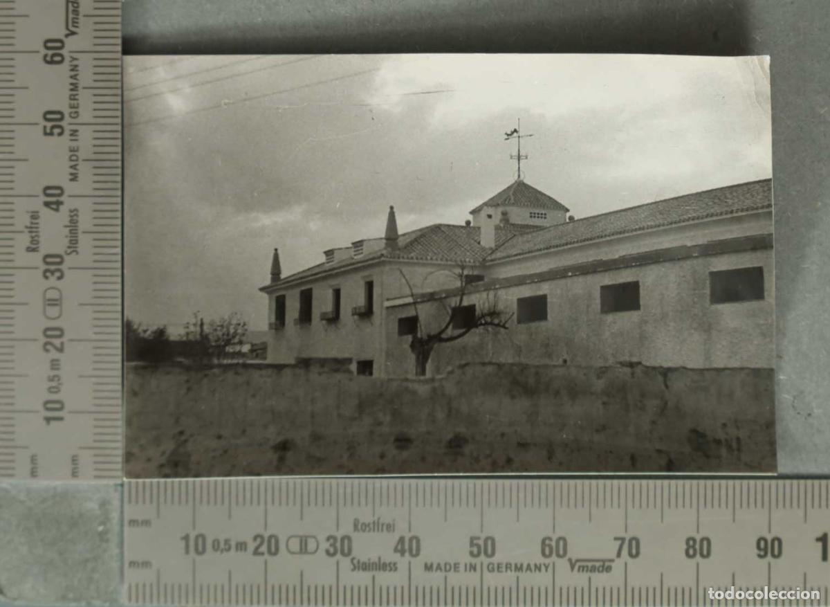 Fotograf&iacute;a antigua: FOTOGRAFIA. LONJA CORDOBA CONSTRUCCION HACIA 1950