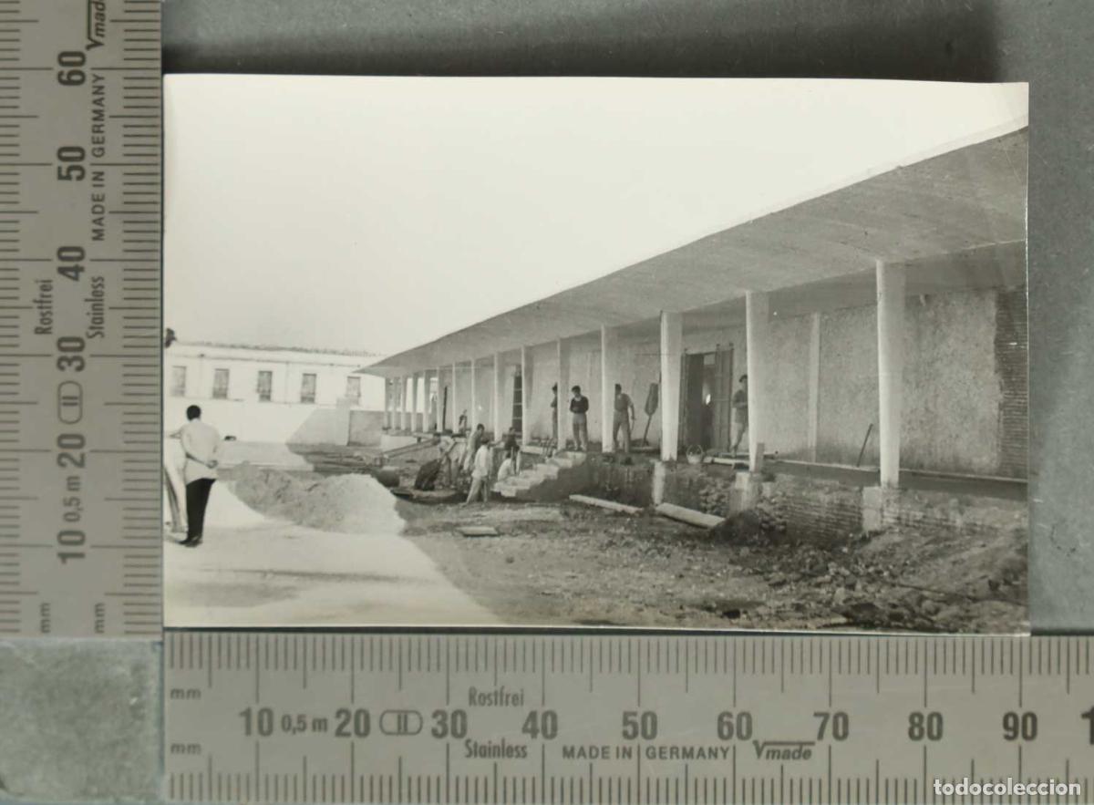 Fotograf&iacute;a antigua: FOTOGRAFIA. CONSTRUCCION PUERTO LOGISTICO CARGA. HACIA 1950