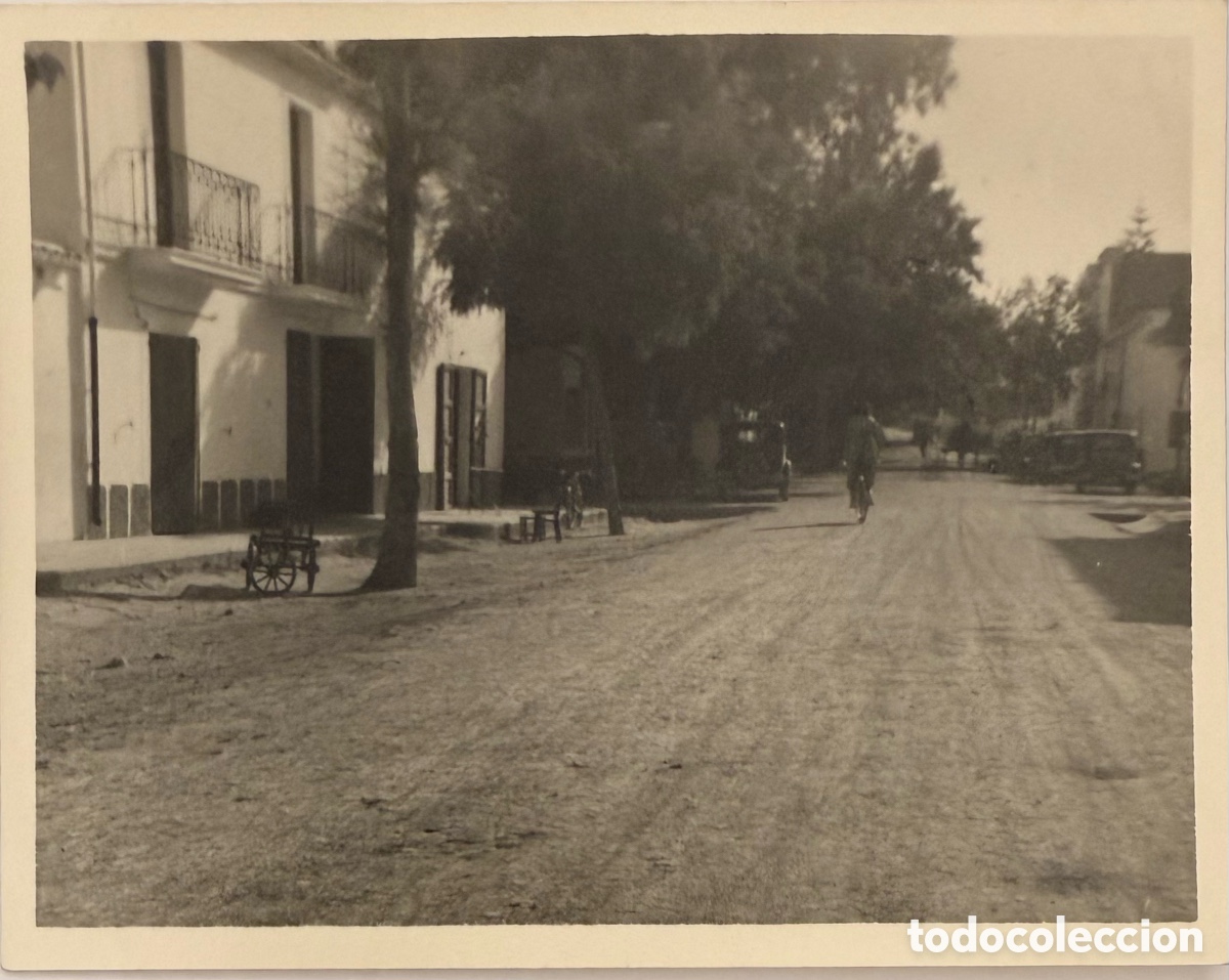 Fotograf&iacute;a antigua: Ibiza ciudad Fotograf&iacute;a Medidas 9 x 11 cm.