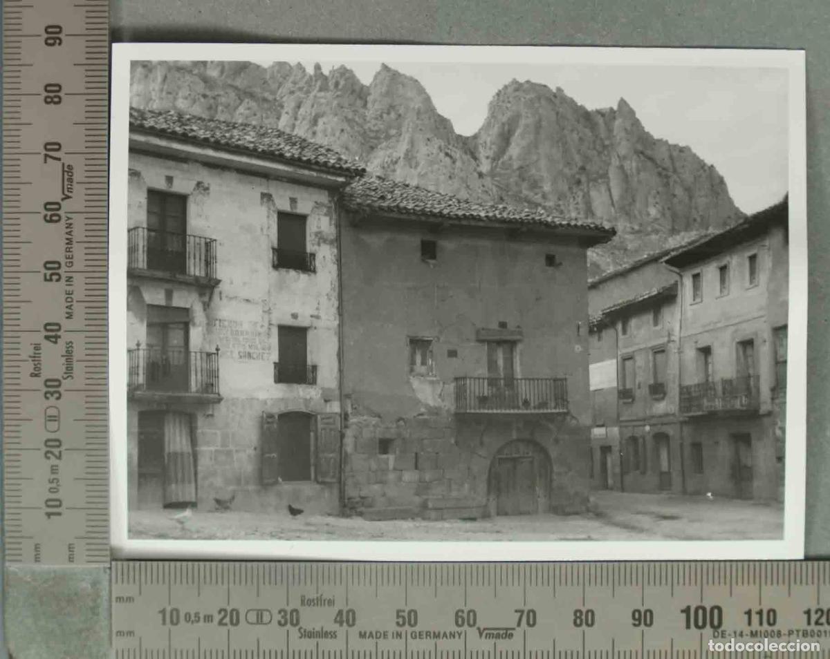 Fotografia antiga: FOTOGRAFIA. VISTA CALLE PANCORBO. HACIA 1940