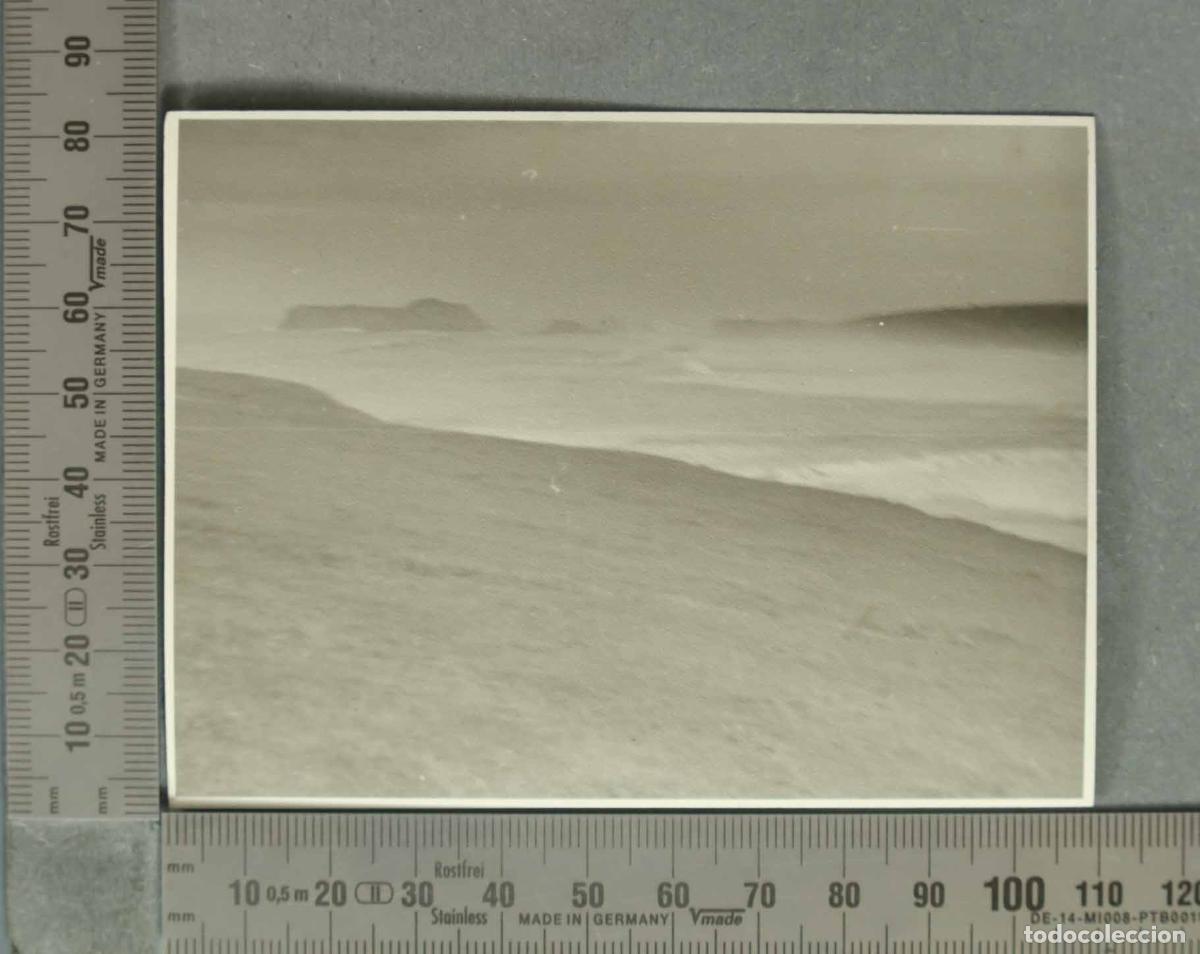 Fotograf&iacute;a antigua: FOTOGRAFIA. VISTA DE MAR SUANCES HACIA 194O