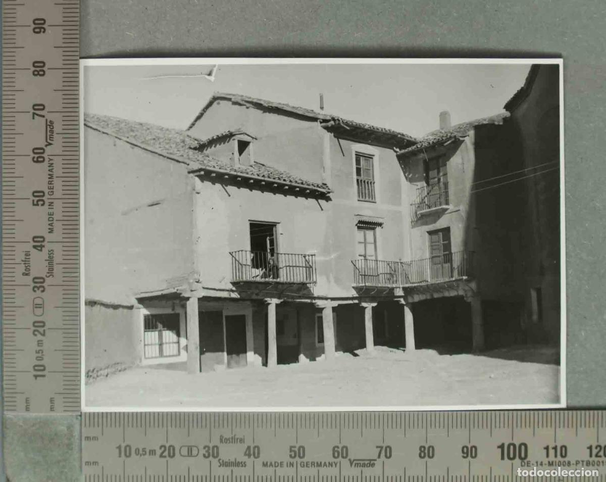 Fotograf&iacute;a antigua: FOTOGRAFIA. VISTA CALLE. MEDINA DE RIOSECO. HACIA 194O