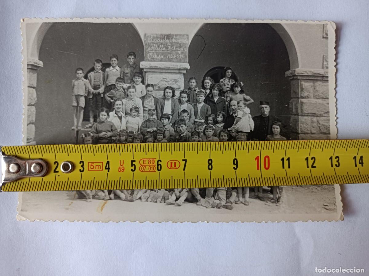 Alte Fotografie: FOTOGRAF&Iacute;A ESCUELAS NACIONALES DE PETILLA DE ARAG&Oacute;N (NAVARRA) CURSO 1953 - 1954
