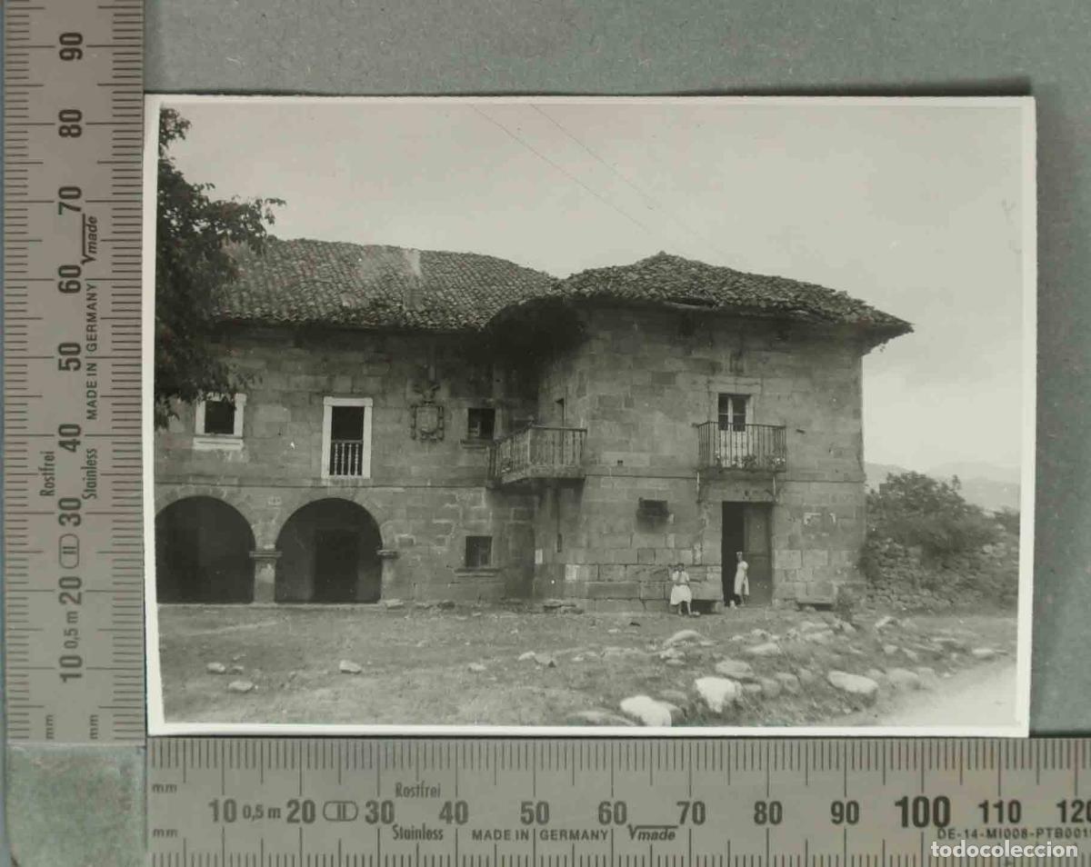 Fotografia antiga: FOTOGRAFIA. CASA INDIANA. SANTANDER HACIA 1940